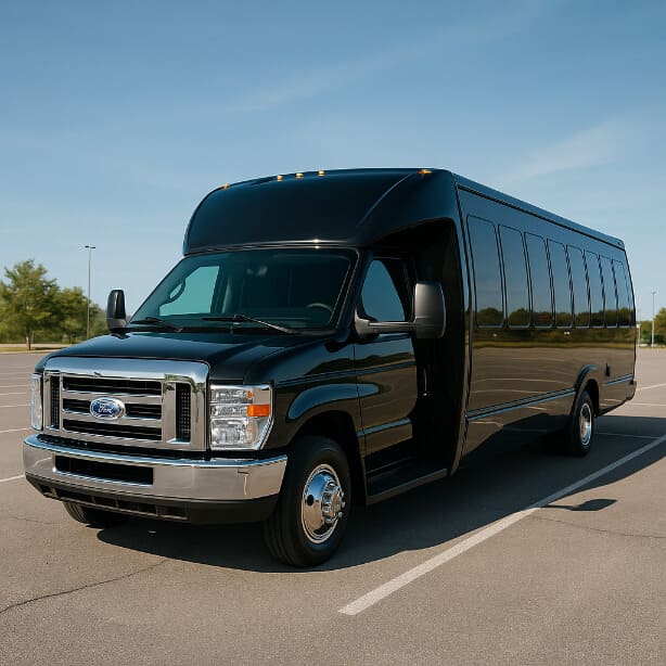 Merced Coach Bus Service 18 Passenger Minibus