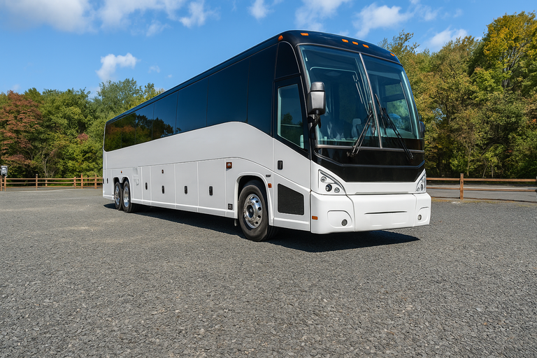 Merced Coach Bus Service 56 Passenger Coach Bus