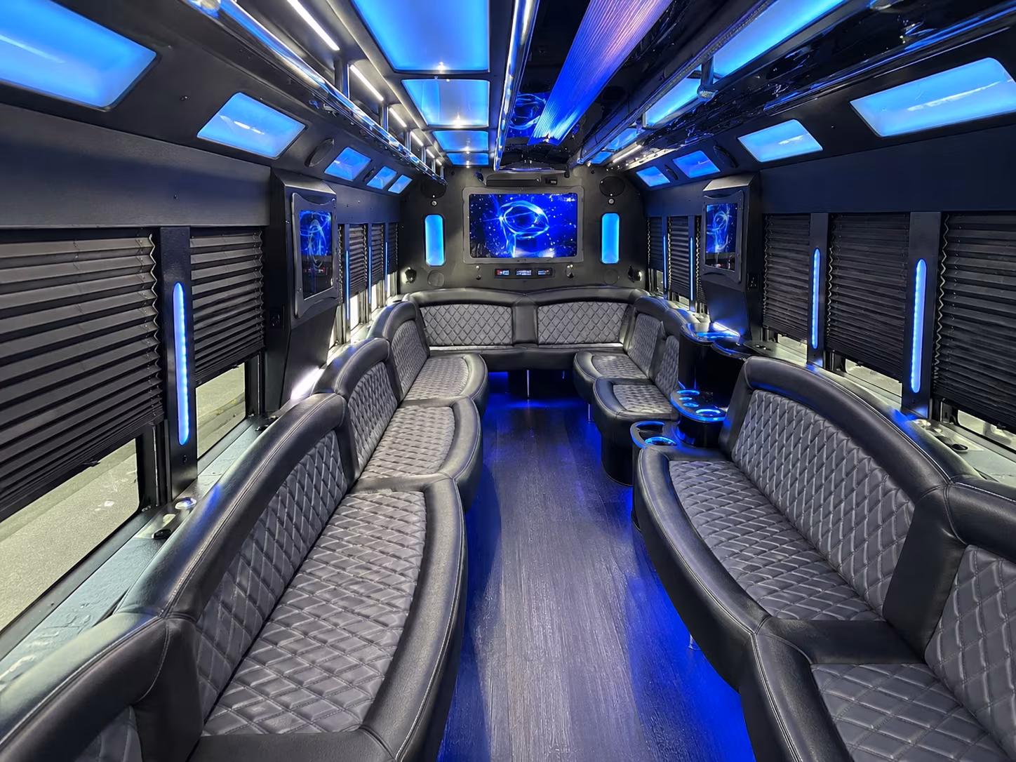 across merced california party bus rental