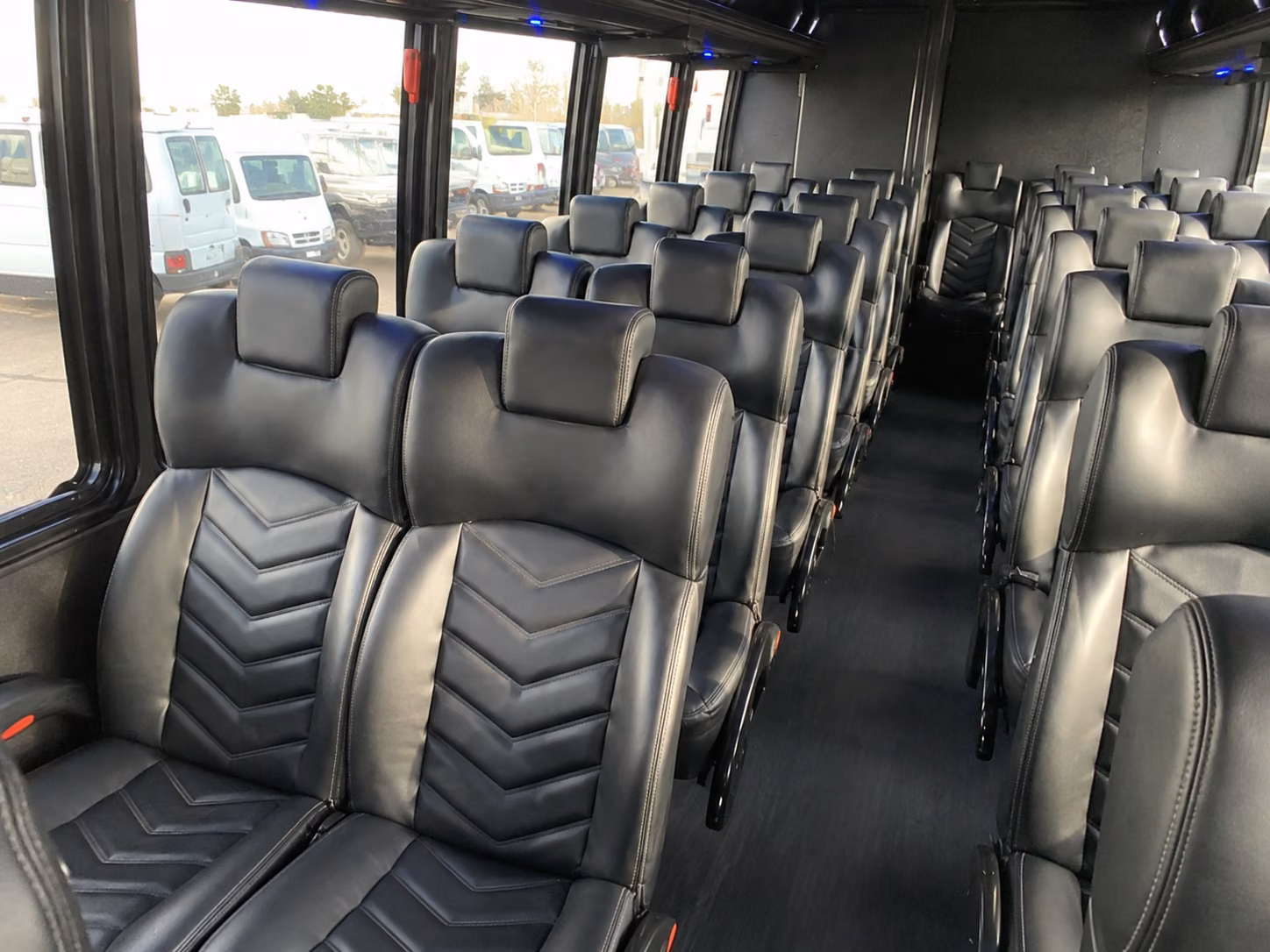 merced 15 passenger minibus interior