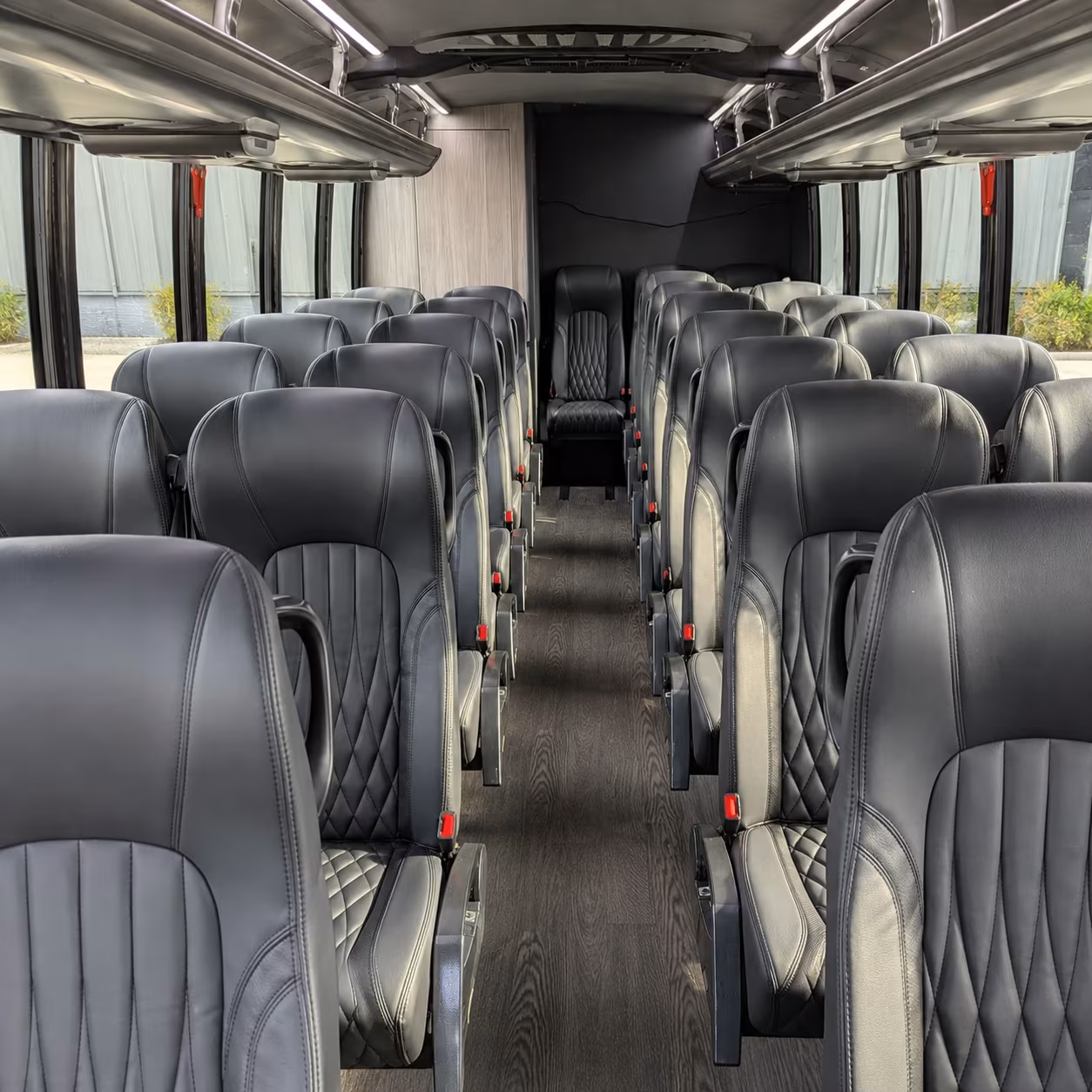 merced airport transportation onboard seating