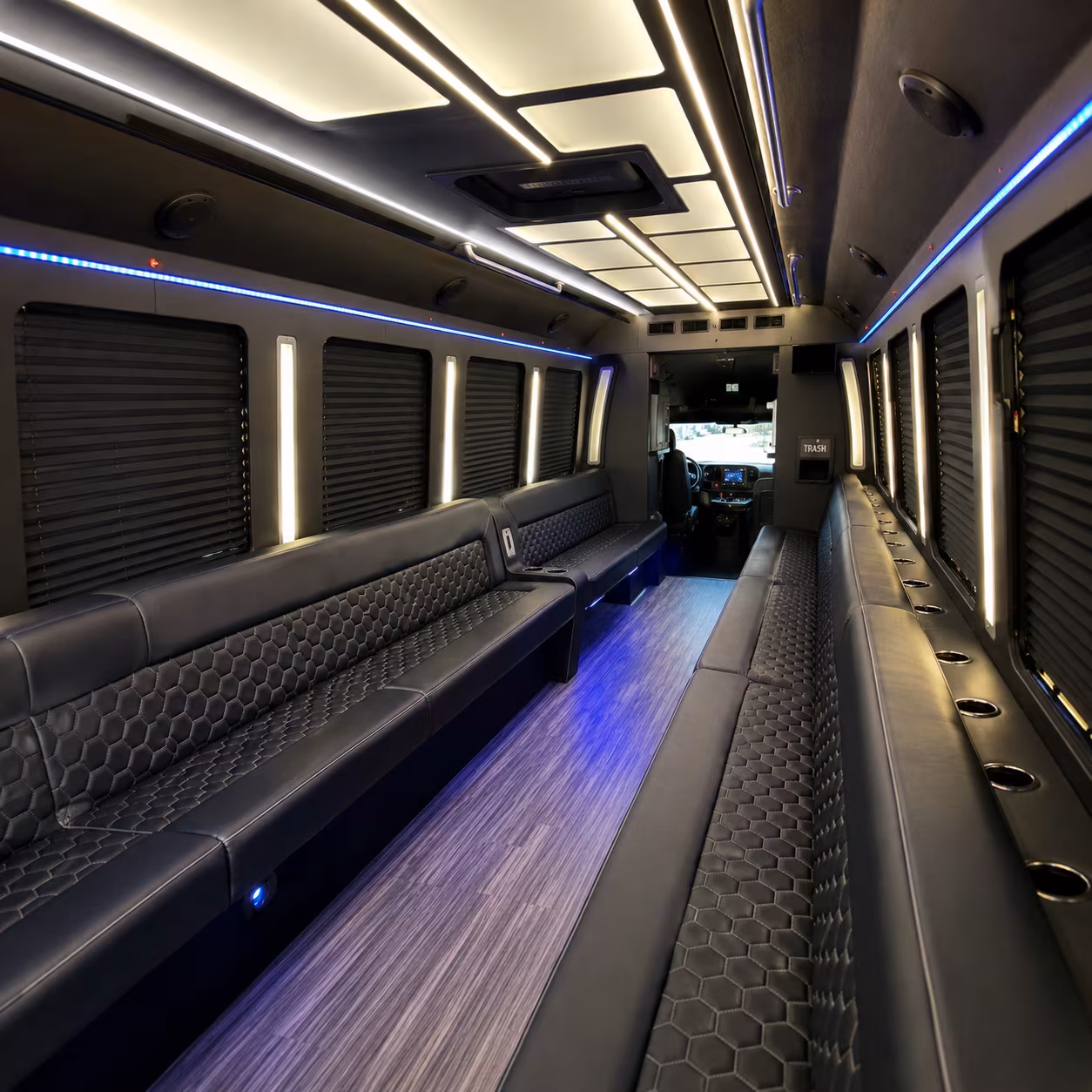 merced area concert venues party bus rental