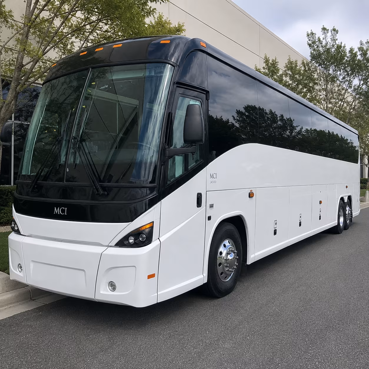 merced bus rental service area
