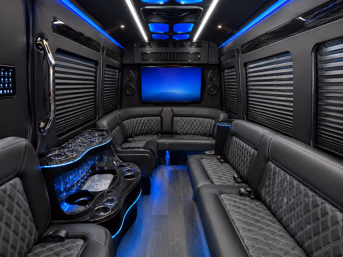 merced sprinter limousine interior