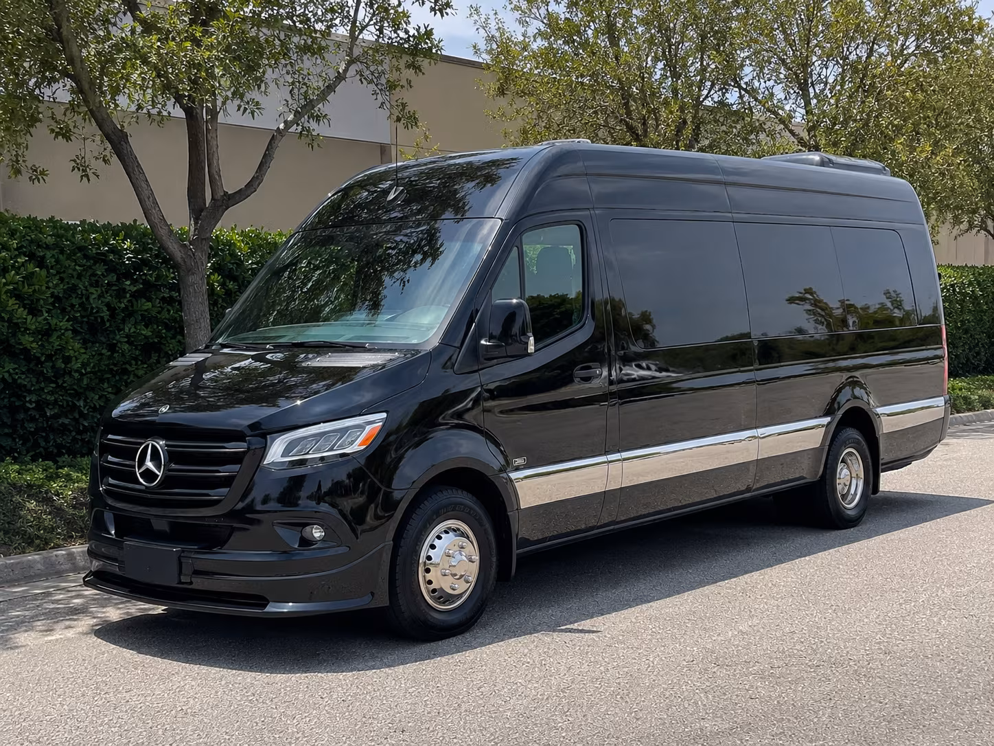 merced sprinter van with driver
