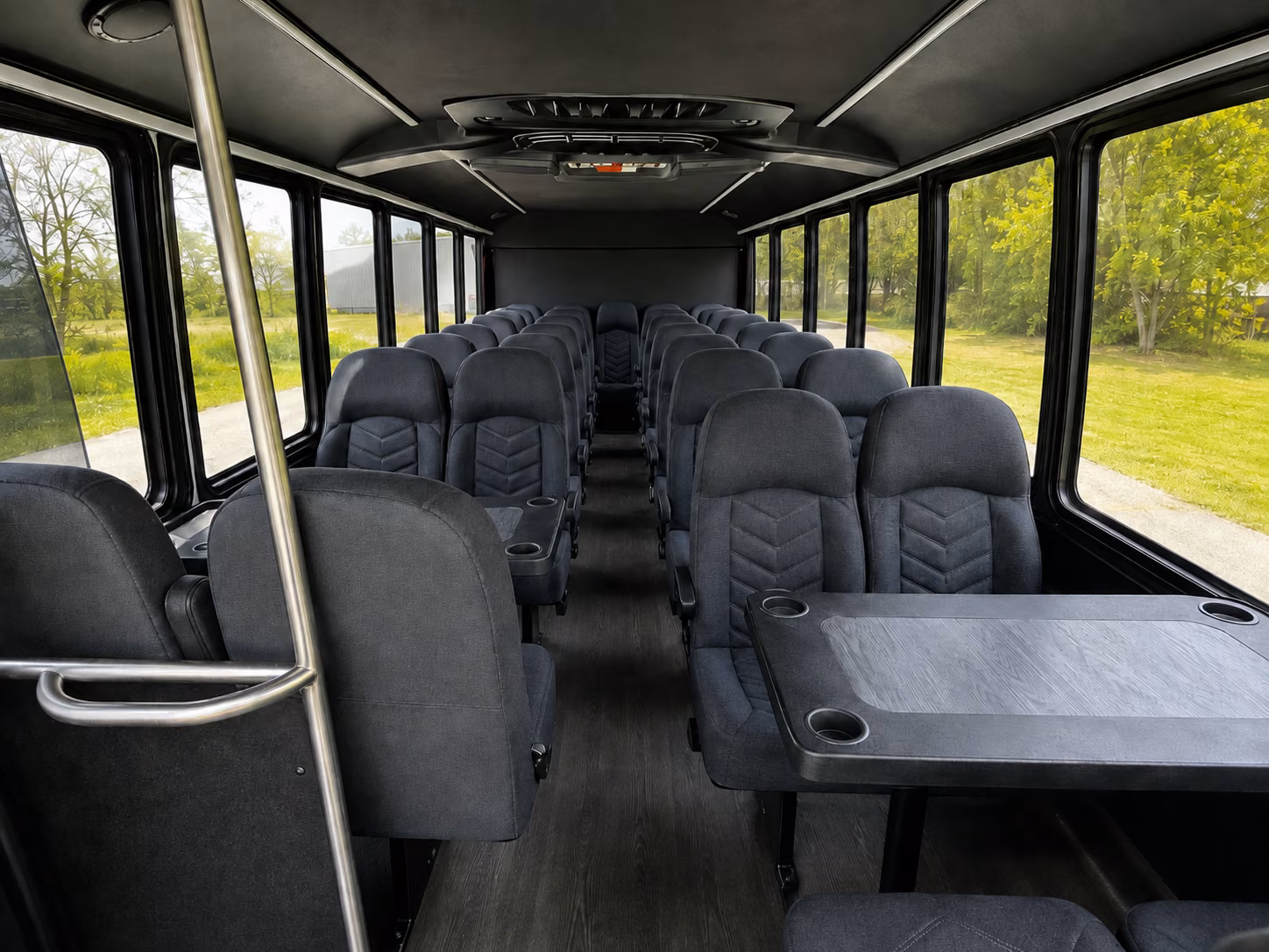 shuttle buses for merced wedding guests between hotels and your venue